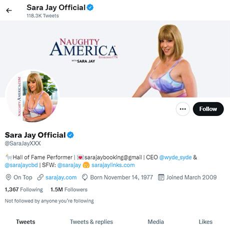 Sara Jay Twitter