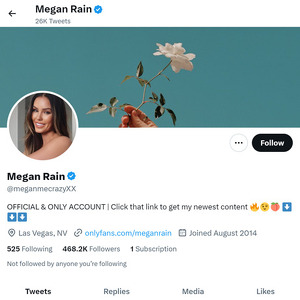 Megan Rain Twitter