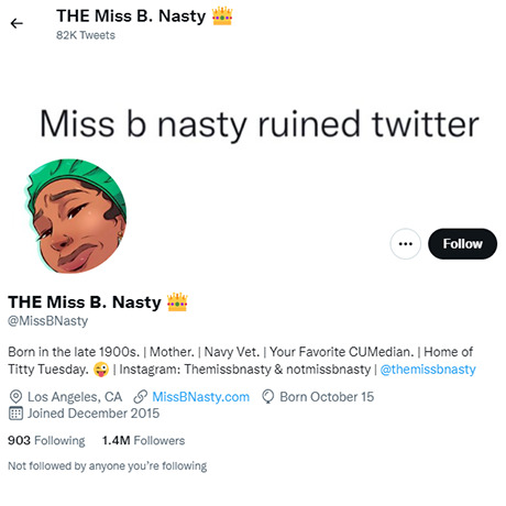 MissBNasty