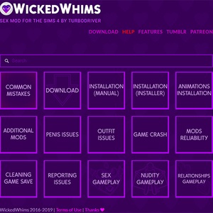 Wicked Whims Mod