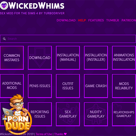 Wicked Whims Mod