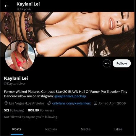 Kaylani Lei Twitter