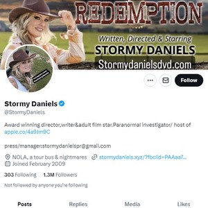 Stormy Daniels Twitter