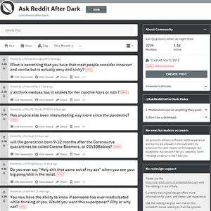 Ask Reddit After Dark