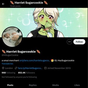 Harriet Sugarcookie Twitter
